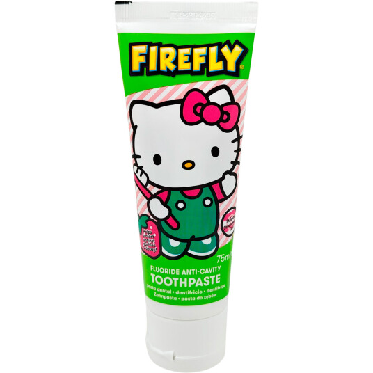 HELLO KITTY Børnetannkrem Strawberry Fluoride Anti-Cavity 75 ml HELLO KITTY Børnetannkrem Strawberry Fluoride Anti-Cavity 75 ml