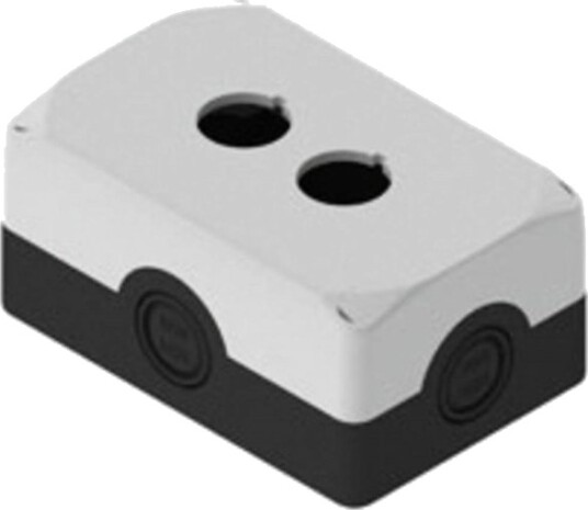 Pizzato Elettrica Es32000 Tomt Hus For 2 Installasjonspunkter L X B X H 120 X 80 X 56 Mm Svart/Grå 5 Stk