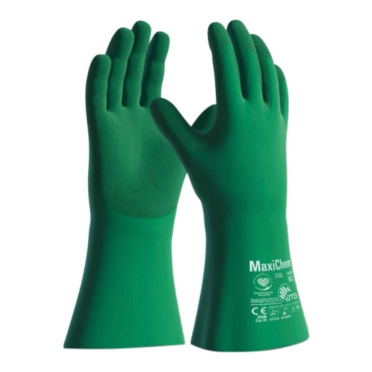 ATG MaxiChem Grønne Tritech hansker, 12 par ,SBG-76-830 11