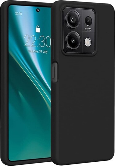 Etteri Silikonskall for for Xiaomi Redmi 15C 5G - Svart