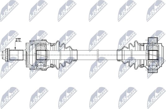 Nty Drivaksel NTY NPW BM 148 Nty Drivaksel NTY NPW BM 148