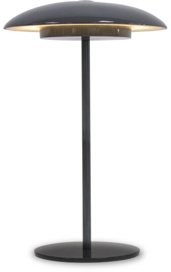 New Garden Sardinia 30 Dempbar Bordlampe - 400lm/3000K Oppladbar Antracit