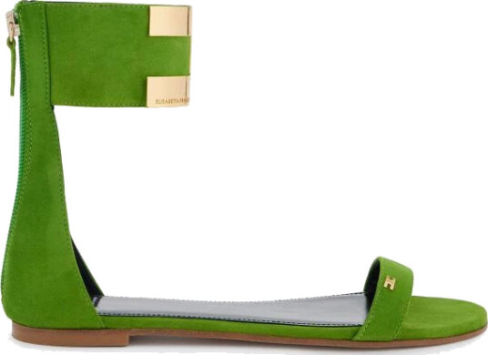 Elisabetta Franchi Dame Sko Grønn 39 EU, Elisabetta Franchi Dame Sko Grønn 39 EU,