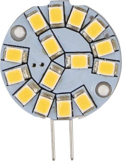Spl G4 1,8W LED Disc pære 12V   220lm 2700K AC/DC   Kulør : Varm