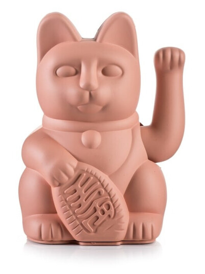 Donkey Lucky Cat Maneki-Neko - Pink