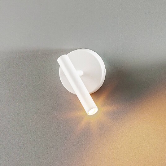 Sigma Vegglampe Sopel høyde 15 cm hvit Sigma Vegglampe Sopel høyde 15 cm hvit