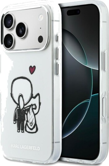 Karl Lagerfeld MagSafe Etui for iPhone 17 Pro - Gjennomsiktig