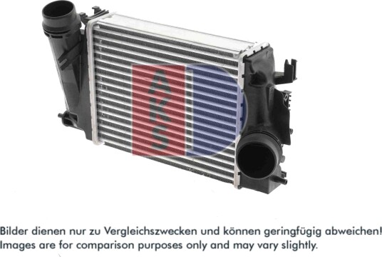 Intercooler AKS DASIS 187048N Intercooler AKS DASIS 187048N