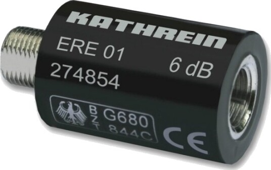 Kathrein Koaksialadapter F-Type Han/Hun ERE 01 0-2400MHz