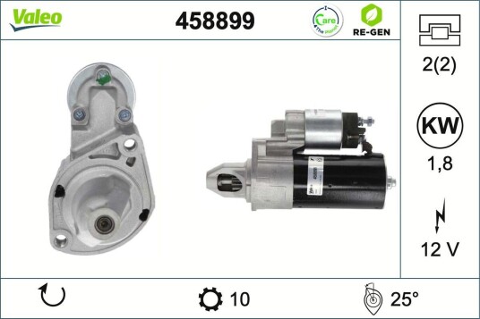 Starter VALEO 458899