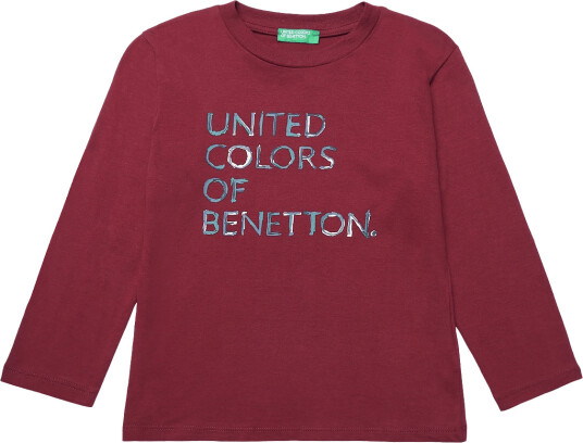 United Colors of Benetton T Shirt L/S   Red   116
