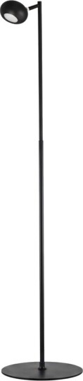 Unison NO CABLE Gulvlampe Oppladbar Sort 3W
