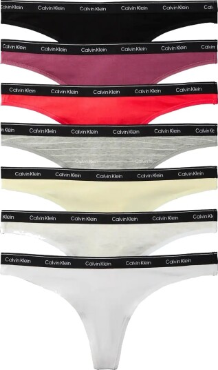 Calvin Klein | Thong 7 Pk | XS