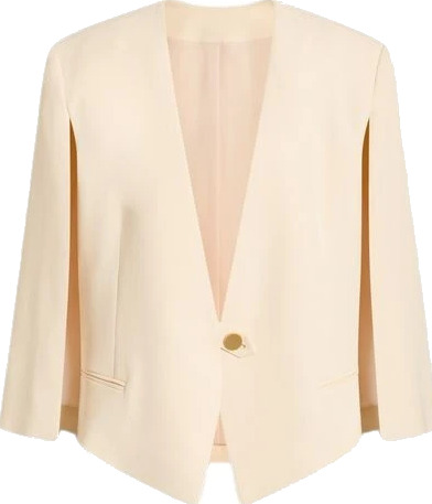 Alberta Ferretti Dame Jakker Beige XS, Alberta Ferretti Dame Jakker Beige XS,