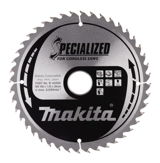 Makita Sirkelsagblad B 54455 190x30x44T