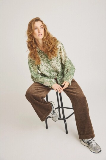 Luxzuz Chalina Shirt Green S/M Luxzuz Chalina Shirt Green S/M
