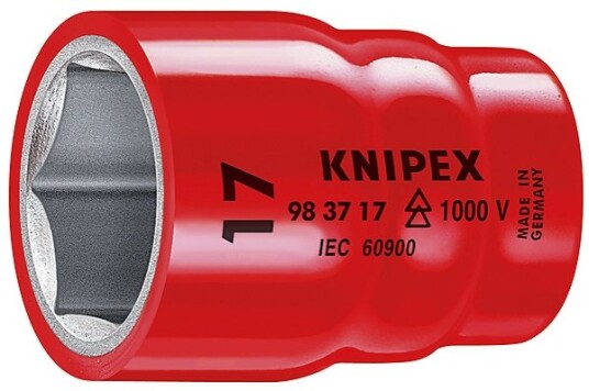 Knipex 98 37 10, Enkel Enhet, Støpseladapter, Kromvanadiumstål, 10 Mm, 1 Stykker Knipex 98 37 10, Enkel Enhet, Støpseladapter, Kromvanadiumstål, 10 Mm, 1 Stykker