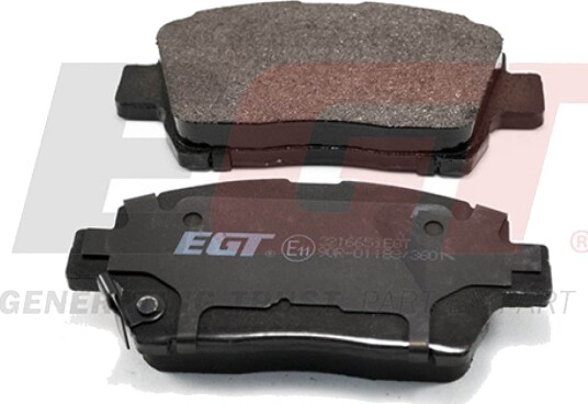 Bremseklosser sett EGT 321665IEGT