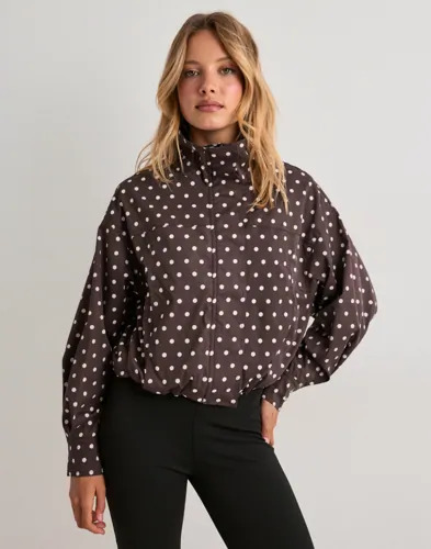 Neo Noir Brun Callisa Dot Jacket