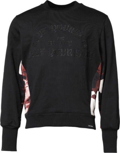 Dolce & Gabbana Herre Gensere & Hettegensere Svart L,