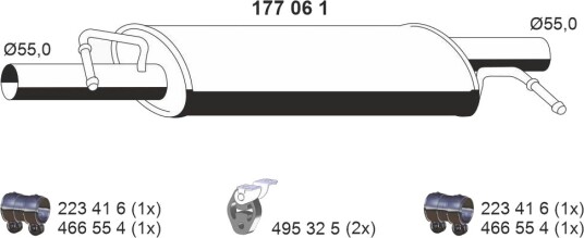 ERNST 177061 Midtre lydpotte
