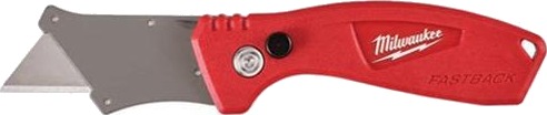 Milwaukee Fastback Sammenleggbar Brytebladkniv med Stålblad