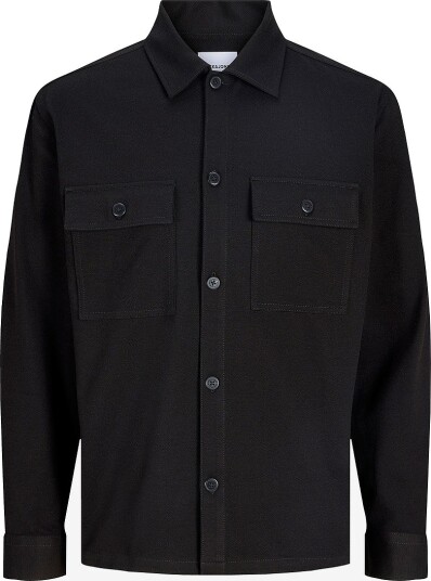 Jack & Jones Jjewilliam Sweat Overshirt Ls Noos Black XL