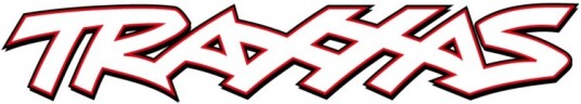 Traxxas Cut-Out Vinyl Sticker White 203mm Traxxas Cut-Out Vinyl Sticker White 203mm