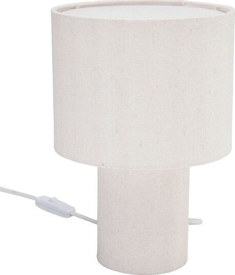 PR Home Lampe Base Leah 28 cm Beige Bordlamper