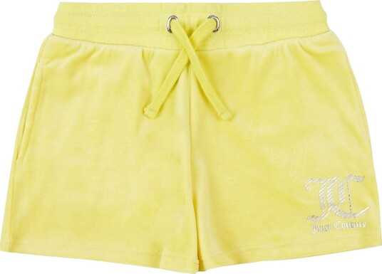 Juicy Couture Shorts Velur Yellow Pear Juicy Couture 7 8 år 122 128 Shorts Gul