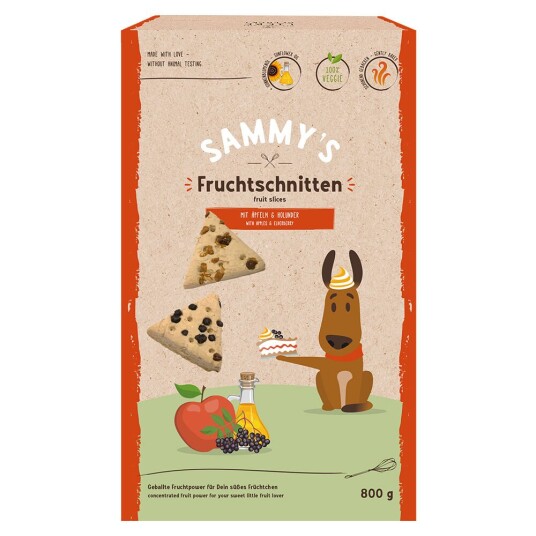Bosch Sammy'S Fruktsnitter 3 X 800 G