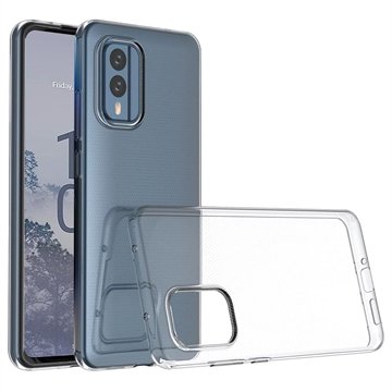 Antiskli Nokia X30 TPU-deksel Gjennomsiktig