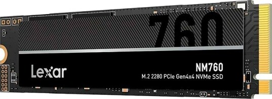 Lexar NM760 512GB M.2 PCIe 4.0 NVMe SSD 