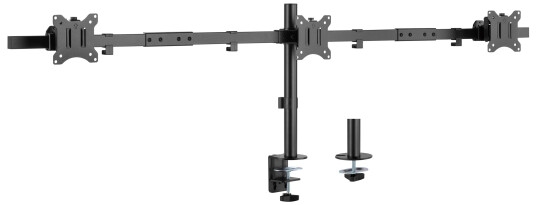 EQUIP Tischhalterung 17"-32"/ 2TFT je 7kg 360° EQUIP Tischhalterung 17"-32"/ 2TFT je 7kg 360°