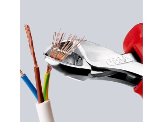 Knipex X-Cut Kompakt Sidebidetang 160 mm med Flerkomponent-Grep