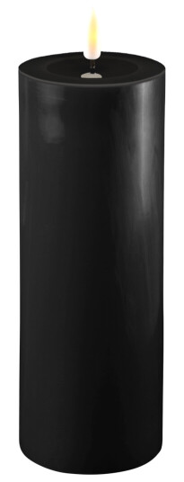 Deluxehomeart Real Flame LED-kubbelys 7,5x20 cm sort Deluxehomeart Real Flame LED-kubbelys 7,5x20 cm sort