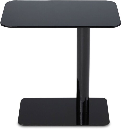 Tom Dixon - Flash Table Rectangle Black Sidebord Svart Glass/metall