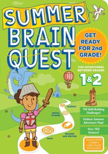 Summer Brain Quest: Between Grades 1 & 2 Av Megan Butler, Claire Piddock, Mindy Yip