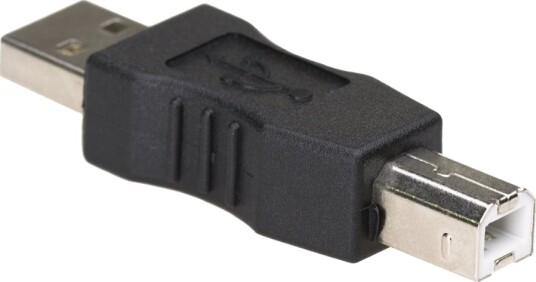 Akyga Usb Adapter Usb Hann Til Usb Type B Hann Svart