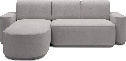 Seksjon Eltap Aurumm 285x92x180 cm Amore 03 Lys grå Venstre