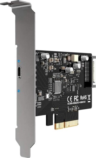 Maiwo KC008 PCIe-kort USB-C 20Gbps USB 3.2 Gen 2x2 PCIe 3.0 x4 Maiwo KC008 PCIe-kort USB-C 20Gbps USB 3.2 Gen 2x2 PCIe 3.0 x4