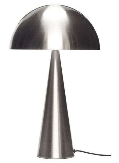 Hübsch Mush Bordlampe Høy Nikkel
