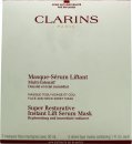 Clarins Super Restorative Instant Lift Serum-Maske 5 x Ansiktsmasker Clarins Super Restorative Instant Lift Serum-Maske 5 x Ansiktsmasker