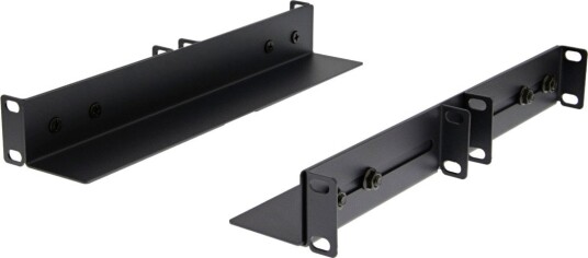 Deltaco Justerbar L-skinne til rack 309mm