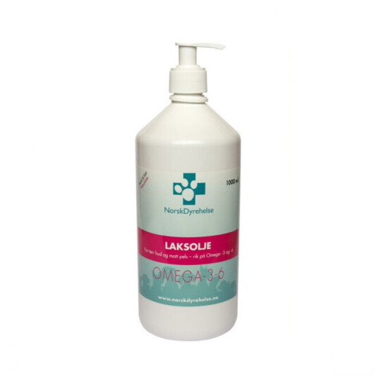 Norsk Dyrehelse Lakseolje (1000 ml) Norsk Dyrehelse Lakseolje (1000 ml)