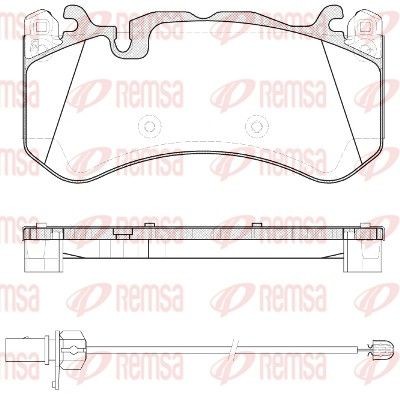 Bremseklosser REMSA 1300.30