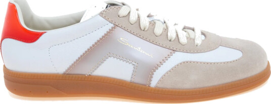 Santoni Herre Sko Hvit 42 EU,