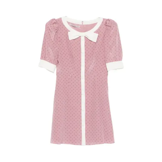 Alessandra Rich Dame Kjoler Rosa S, Alessandra Rich Dame Kjoler Rosa S,