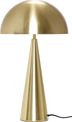Hübsch A/S Mush Tall bordlampe - Messing Hübsch A/S Mush Tall bordlampe - Messing