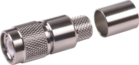 Ventev Con-05-400-Cp, Tnc, Tnc, Hankjønn, 50 O, Sølv, Messing